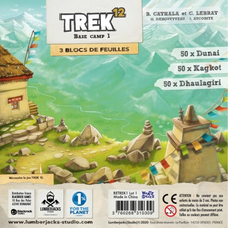Trek 12 - Base Camp 1 - Jeux de société - Studio - Lumberjacks