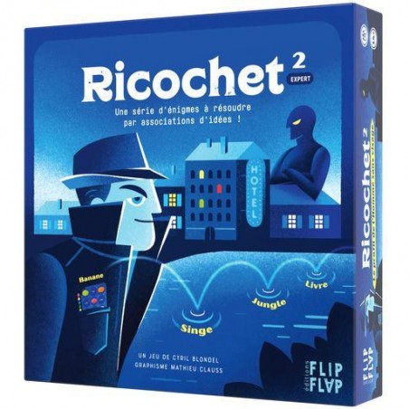 Ricochet: Le Profil de l'Homme Sans Visage - Jeux de société - Flip Flap Editions