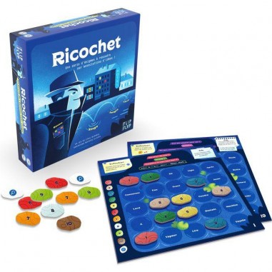 Ricochet: Le Profil de l'Homme Sans Visage - Jeux de société - Flip Flap Editions