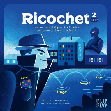 Ricochet: Le Profil de l'Homme Sans Visage - Jeux de société - Flip Flap Editions