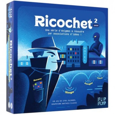 Ricochet: Le Profil de l'Homme Sans Visage - Jeux de société - Flip Flap Editions