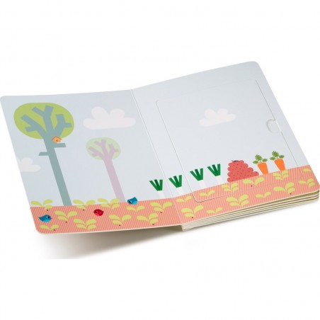 Livre puzzle Ferme - Lilliputiens