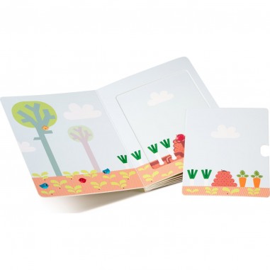 Livre puzzle Ferme - Lilliputiens