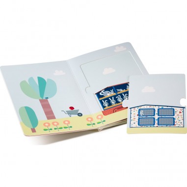 Livre puzzle Ferme - Lilliputiens