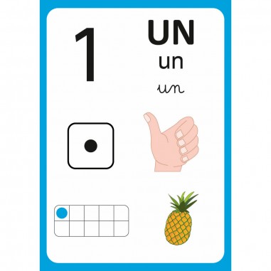 Tam Tam Coffret 1 2 3 je découvre les nombres - Jeu éducatif - Ab Ludis Editions