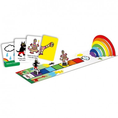 L'arc-ciel de Pop - Jeu de société enfant - L'école Des Loisirs