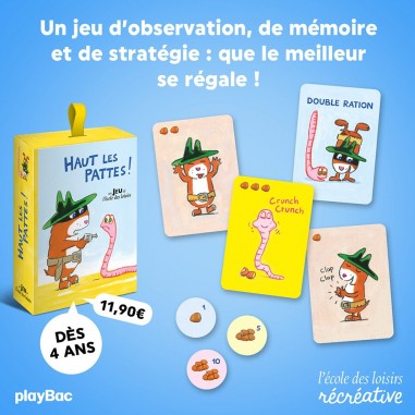 Haut les Pattes! - École des loisirs - Jeux enfants - L'école Des Loisirs