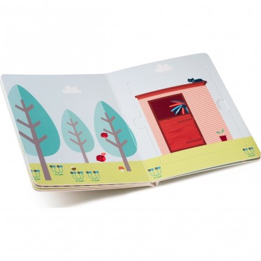 Livre puzzle Ferme - Lilliputiens