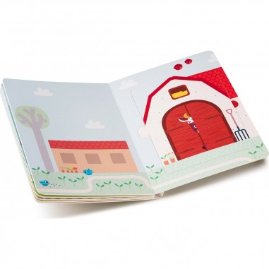 Livre puzzle Ferme - Lilliputiens