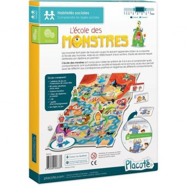 L'école des Monstres - Premiers Jeux - Placote