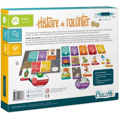Histoire de raconter - Premiers Jeux - Placote