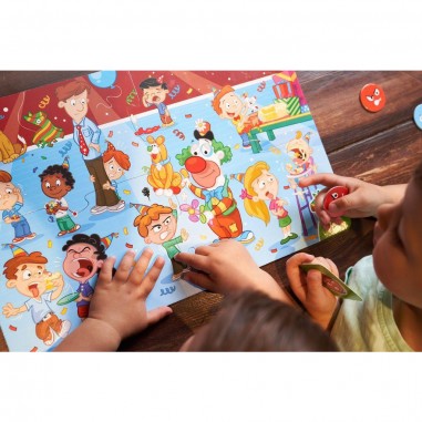 Cherche et Trouve - Les émotions - Premiers Jeux Boutique - Placote