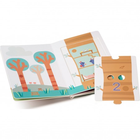 Livre puzzle Forêt - Lilliputiens