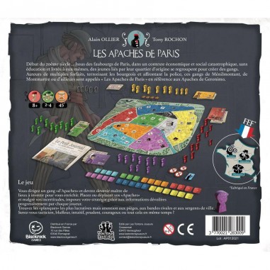 Les Apaches de Paris - Jeux de société - Les Tontons Joueurs