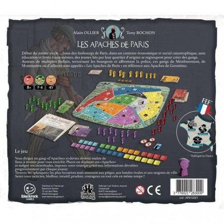 Les Apaches de Paris - Jeux de société - Les Tontons Joueurs
