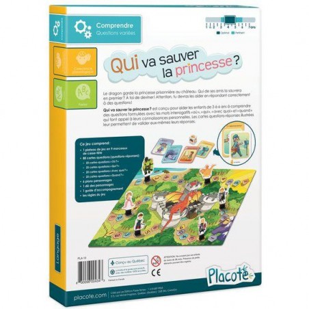 Qui va sauver la princesse? - Un jeu - Placote