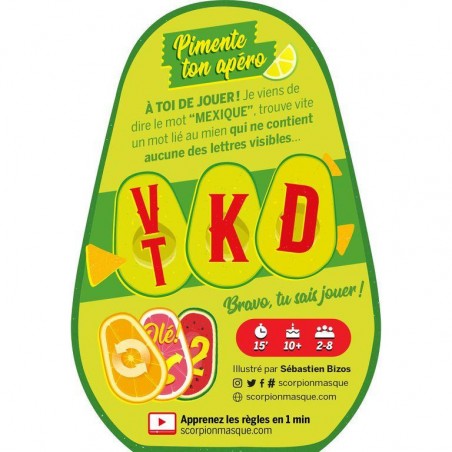 Olé Guacamolé - Scorpion Masqué - Jeux de société - Le Scorpion Masqué