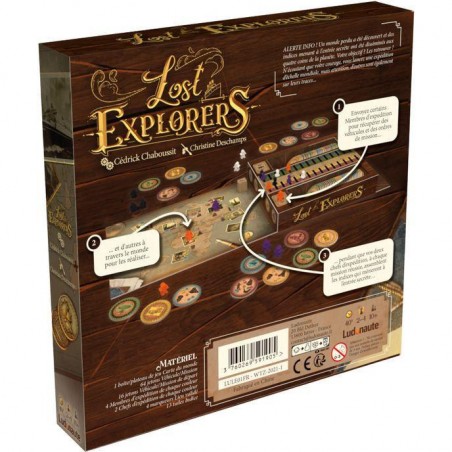 Lost Explorers - Jeux de société - Ludonaute