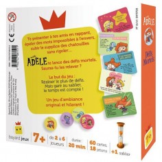 Mortelle Adele - Défis Mortels - Jeux de société - Bayard Editions 2