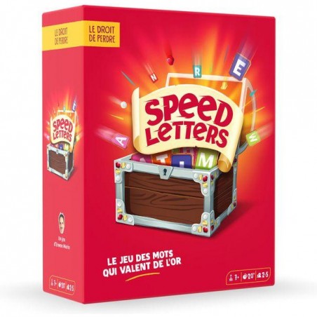 Speed Letters - ledroitdeperdre.com - Jeux de société - Le Droit De Perdre