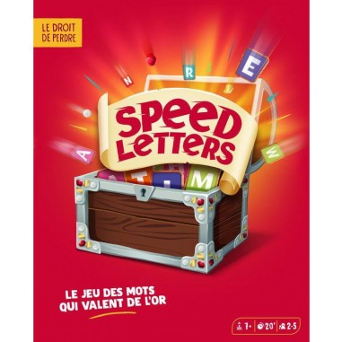 Speed Letters - ledroitdeperdre.com - Jeux de société - Le Droit De Perdre