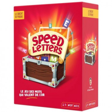 Speed Letters - ledroitdeperdre.com - Jeux de société - Le Droit De Perdre