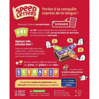 Speed Letters - ledroitdeperdre.com - Jeux de société - Le Droit De Perdre