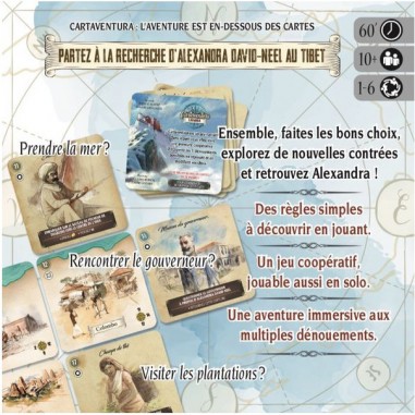 Cartaventura: Lhassa - Jeux de société - Blam