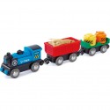 Train de marchandise à piles - Hape Toys