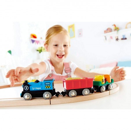 Train de marchandises Hape Toys