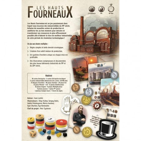 Les Hauts Fourneaux - Jeux de société - La Boite De Jeu
