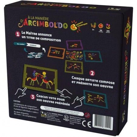 À la manière d'Arcimboldo - Jeux de société - Bankiiiz Editions