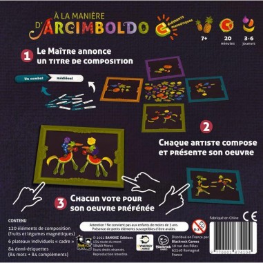 À la manière d'Arcimboldo - Jeux de société - Bankiiiz Editions