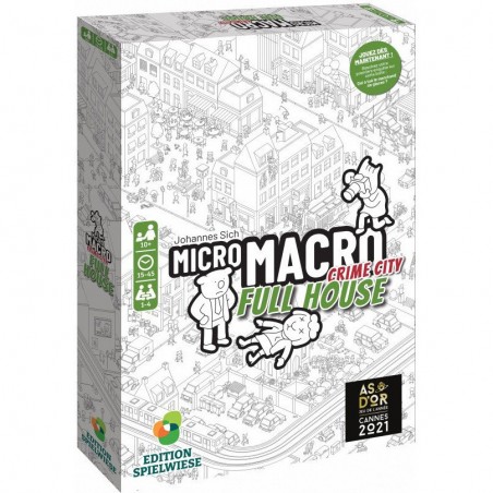 MicroMacro: Crime City - Full House - Blackrock - Jeux de société - Spielweise