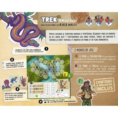 Trek 12 - Amazonie - Lumberjacks Studio - Jeux de société - Lumberjacks-studio