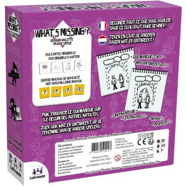 What's Missing? Edition Violette - Jeux de société - Ludonaute