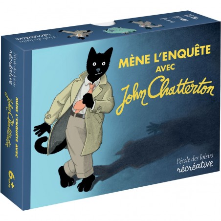 Mène l'enquête avec John Chatterton - École des loisirs - Jeux de société - L'école Des Loisirs
