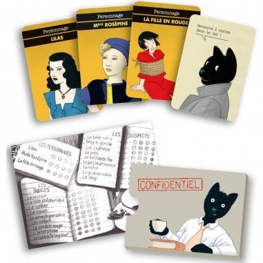 Mène l'enquête avec John Chatterton - École des loisirs - Jeux de société - L'école Des Loisirs