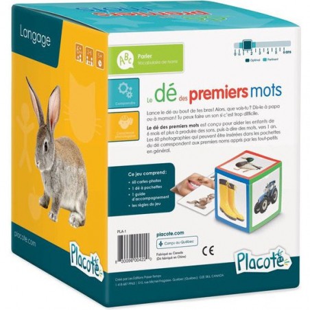 Le dé des premiers mots - Un jeu - Placote