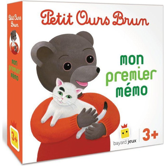 Bayard Jeux Petit Ours Brun Mon premier Mémo