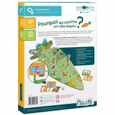 Pourquoi les carottes ont-elles disparu? - Un jeu - Placote