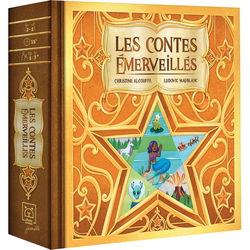Grrre Games Les contes émerveillés jeu de mémoire et de coopération