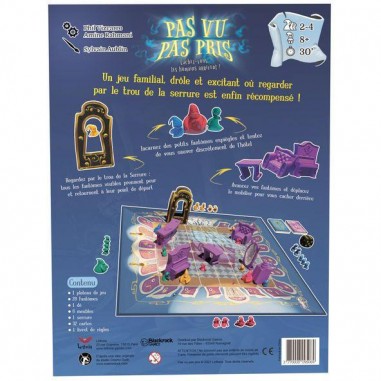 Pas Vu Pas Pris - Jeu de Société - Famille - Letheia