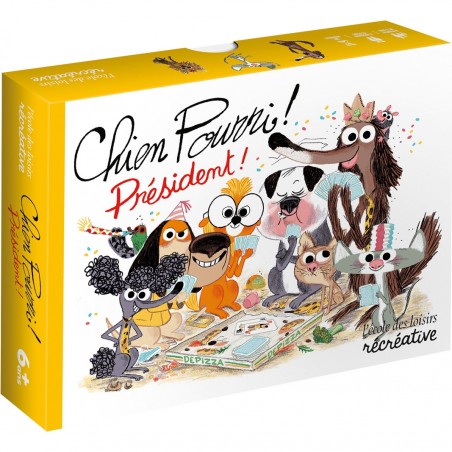 Chien Pourri! Président! - École des loisirs - Jeux de société - L'école Des Loisirs