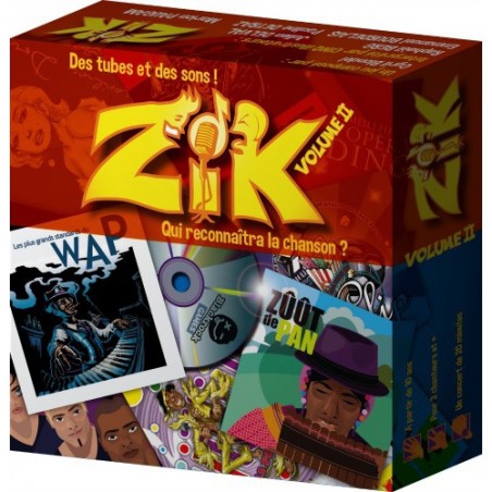 Zik, Volume 2 - Jeu de société - Blackrock - Blackrock Games