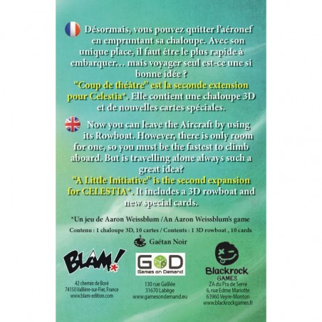 Celestia - Extension Coup de Théâtre - Jeu de société - Blam