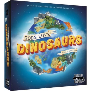 Gods Love Dinosaurs - Pandasaurus Games - Jeux de société - Catch Up Games