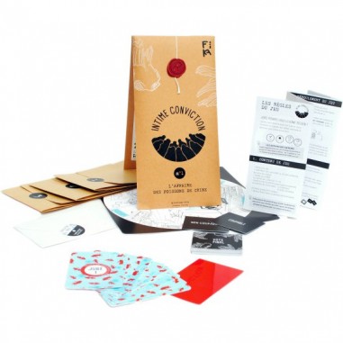 Intime Conviction n°1: L'Affaire des Poissons de Chine - Jeu de société - Fika - Fika Editions