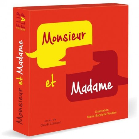 Monsieur et madame - jeu de société - edition - Flip Flap