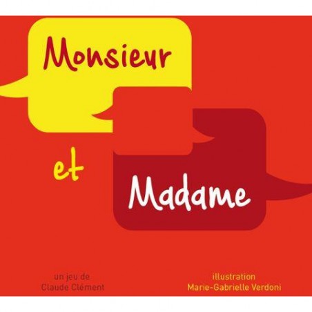 Monsieur et madame - jeu de société - edition - Flip Flap